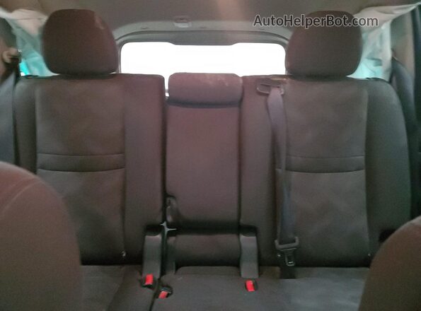 KNMAT2MV1GP701399 2016 NISSAN ROGUE Gray უკანა სავარძლების ხედი