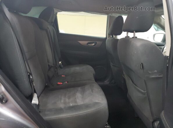 KNMAT2MV1GP701399 2016 NISSAN ROGUE Gray უკანა სალონის ხედი