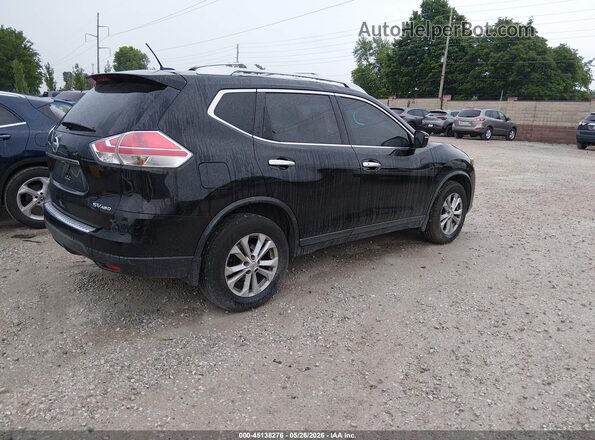 KNMAT2MV1GP731602 2016 NISSAN ROGUE Black Trasero derecho