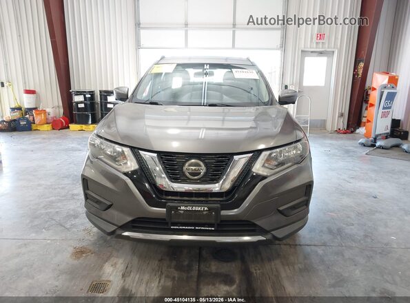 KNMAT2MV1JP505339 2018 NISSAN ROGUE Gray ხელსაწყოთა პანელის ხედი