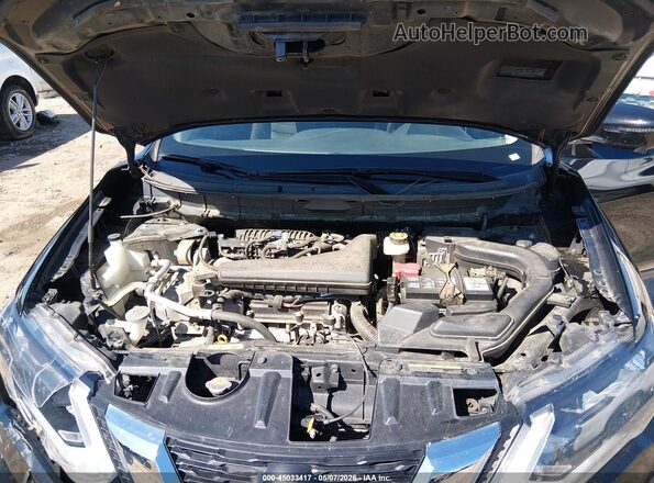 KNMAT2MV1JP560812 2018 NISSAN ROGUE Black Widok z tyłu