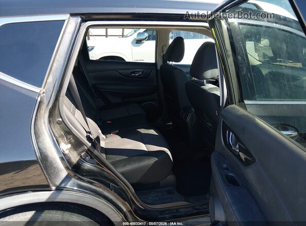 KNMAT2MV1JP560812 2018 NISSAN ROGUE Black Widok naklejki z numerem VIN