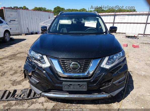 KNMAT2MV1JP560812 2018 NISSAN ROGUE Black Widok zestawu wskaźników