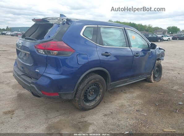 KNMAT2MV1KP528251 2019 NISSAN ROGUE Dark Blue Trasero derecho