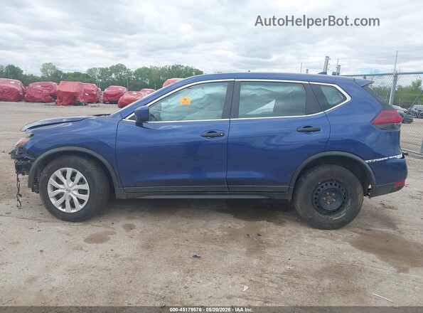 KNMAT2MV1KP528251 2019 NISSAN ROGUE Dark Blue Vista interior trasera