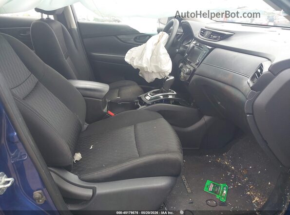 KNMAT2MV1KP528251 2019 NISSAN ROGUE Dark Blue Vista interior delantera