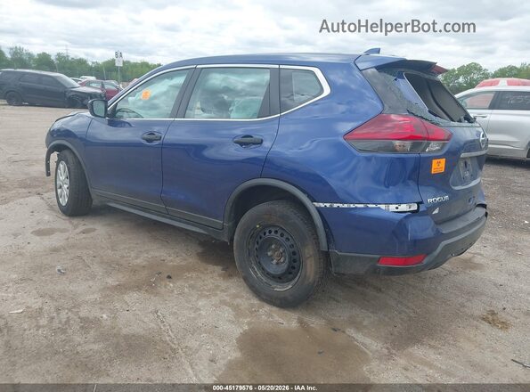KNMAT2MV1KP528251 2019 NISSAN ROGUE Dark Blue Trasero izquierdo
