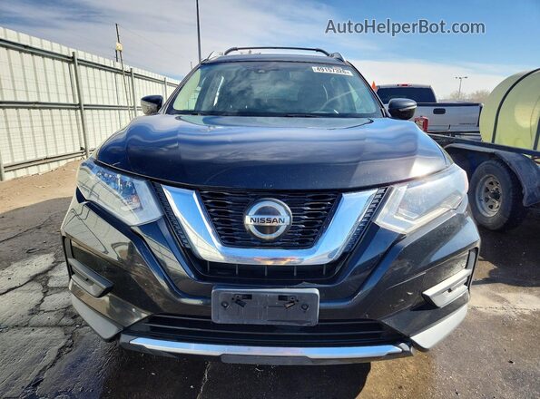 KNMAT2MV1KP554087 2019 NISSAN ROGUE Black Вид спереду