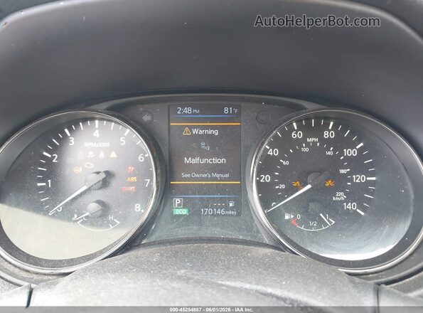 KNMAT2MV1LP507997 2020 NISSAN ROGUE Silver უკანა სავარძლების ხედი