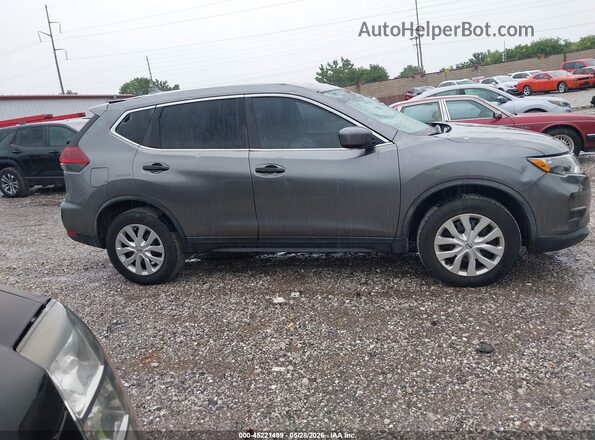 KNMAT2MV1LP525724 2020 NISSAN ROGUE Gray Widok wnętrza z tyłu