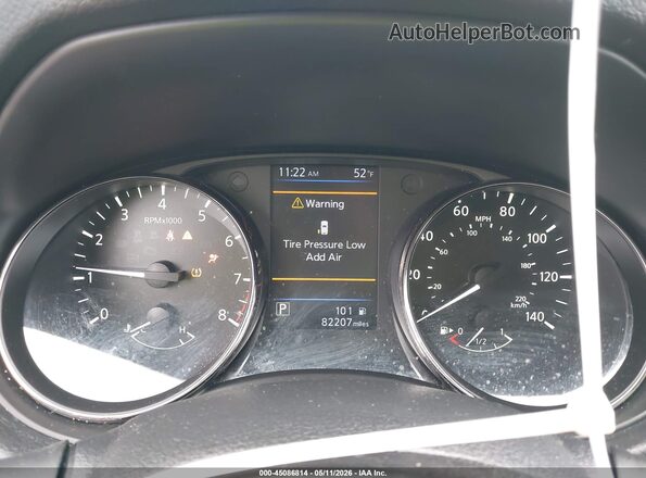 KNMAT2MV1LP528669 2020 NISSAN ROGUE White Հետևի նստատեղերի տեսք