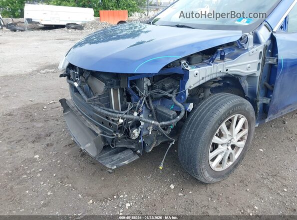 KNMAT2MV1LP529711 2020 NISSAN ROGUE Dark Blue წინა ხედი