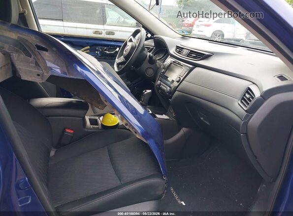 KNMAT2MV1LP529711 2020 NISSAN ROGUE Dark Blue წინა სალონის ხედი