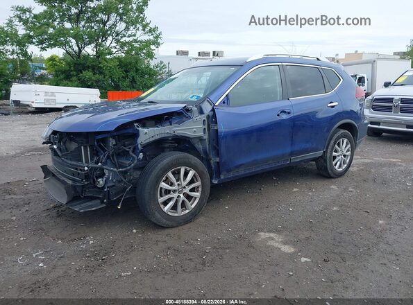 KNMAT2MV1LP529711 2020 NISSAN ROGUE Dark Blue წინა მარცხენა ხედი სამი მეოთხედიდან