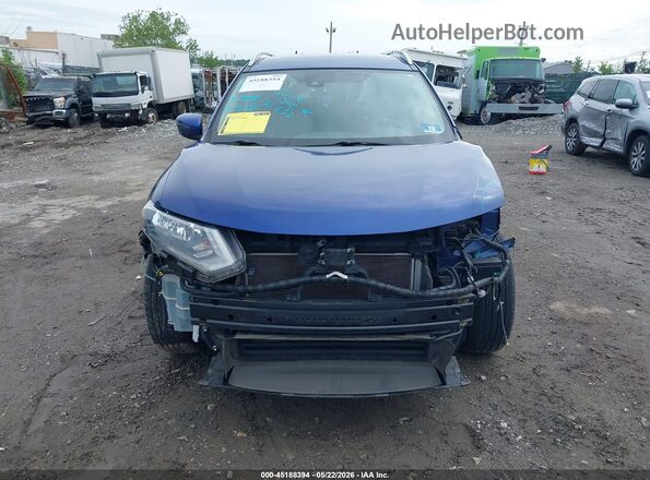 KNMAT2MV1LP529711 2020 NISSAN ROGUE Dark Blue წინა პანელის ხედი