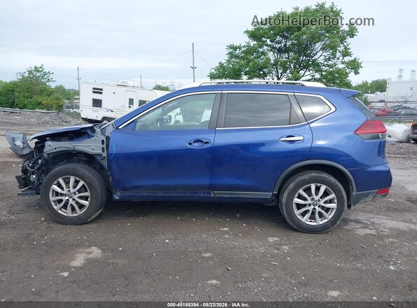 KNMAT2MV1LP529711 2020 NISSAN ROGUE Dark Blue უკანა სალონის ხედი