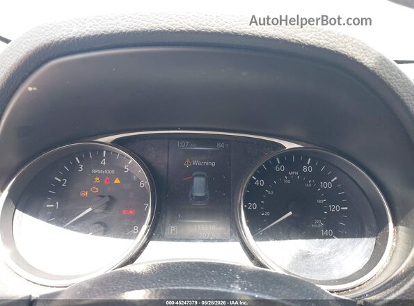KNMAT2MV2GP673306 2016 NISSAN ROGUE Red Вид задніх сидінь