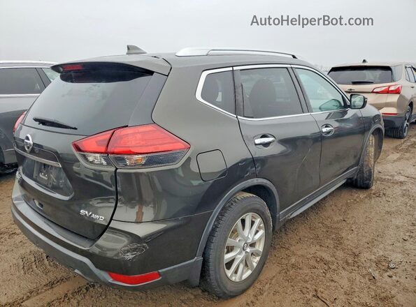 KNMAT2MV2HP507854 2017 NISSAN ROGUE Brown Задня права чверть