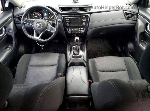 KNMAT2MV2HP507854 2017 NISSAN ROGUE Brown Вид панелі приладів