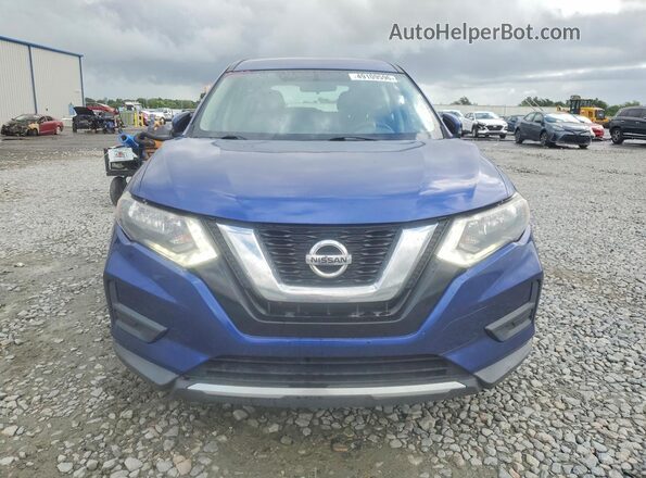 KNMAT2MV2HP537727 2017 NISSAN ROGUE Blue Դիմացի տեսք