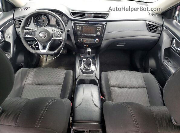 KNMAT2MV2HP537727 2017 NISSAN ROGUE Blue Առջևի վահանակի տեսք