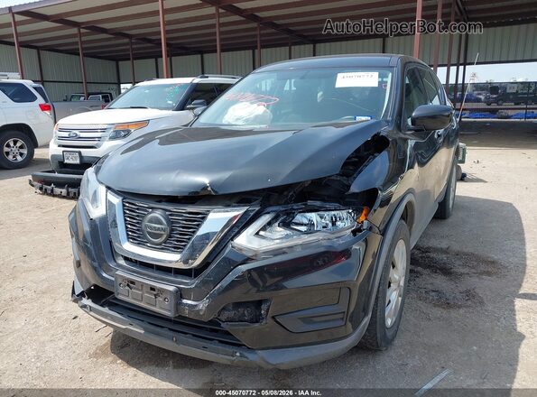 KNMAT2MV2JP544697 2018 NISSAN ROGUE Black Front left