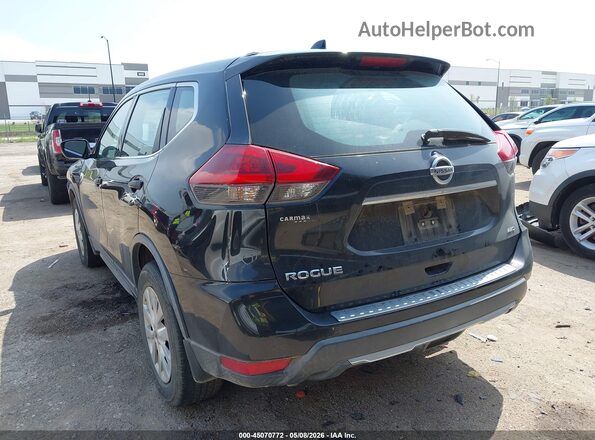 KNMAT2MV2JP544697 2018 NISSAN ROGUE Black Rear left