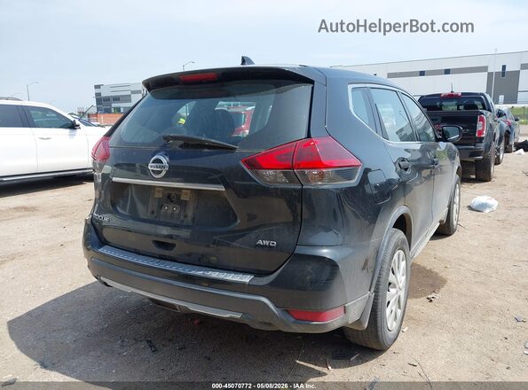KNMAT2MV2JP544697 2018 NISSAN ROGUE Black Rear right