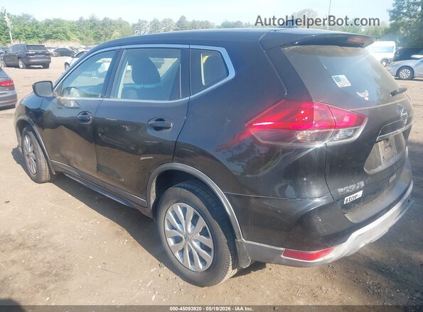 KNMAT2MV2JP568255 2018 NISSAN ROGUE Черный Задняя левая четверть