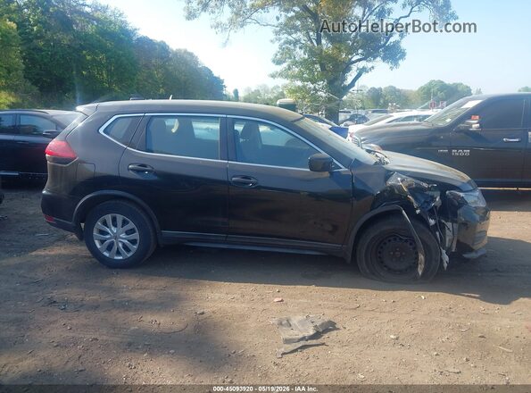 KNMAT2MV2JP568255 2018 NISSAN ROGUE Черный Вид задней части салона