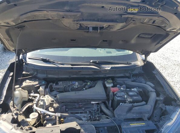 KNMAT2MV2JP593396 2018 NISSAN ROGUE Black Շարժիչի բաժամունքի տեսք