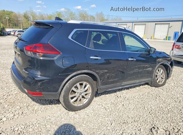 KNMAT2MV2JP593396 2018 NISSAN ROGUE Black Հետևի աջ