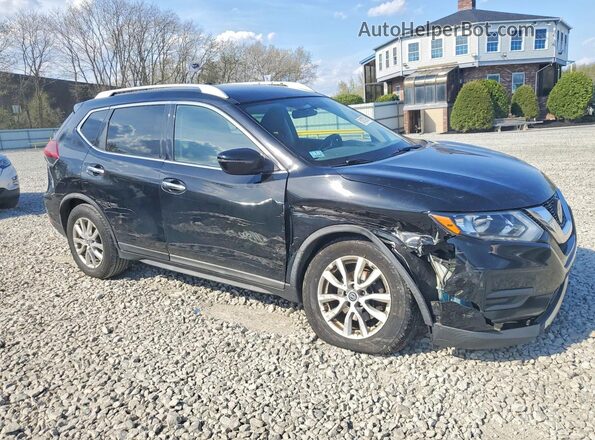 KNMAT2MV2JP593396 2018 NISSAN ROGUE Black Առջևի աջ