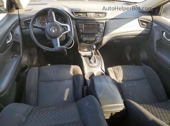 KNMAT2MV2JP593396 2018 NISSAN ROGUE Black Առջևի վահանակի տեսք