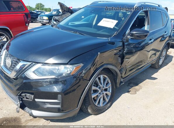 KNMAT2MV2KP507361 2019 NISSAN ROGUE Black წინა ხედი