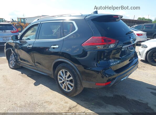 KNMAT2MV2KP507361 2019 NISSAN ROGUE Black უკანა მარცხენა