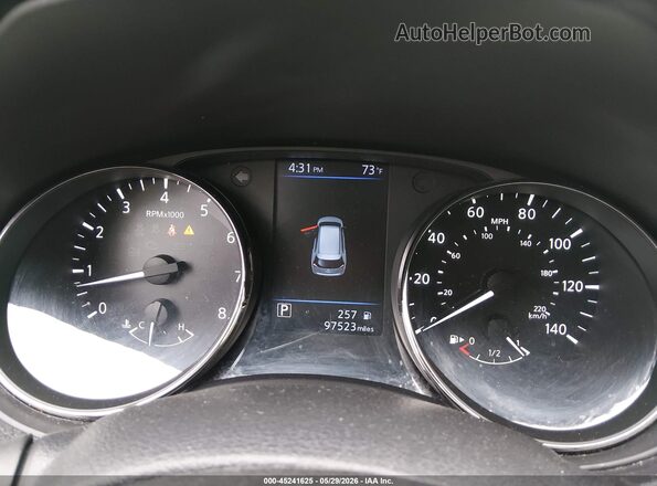 KNMAT2MV2KP520546 2019 NISSAN ROGUE Silver Vista de los asientos traseros