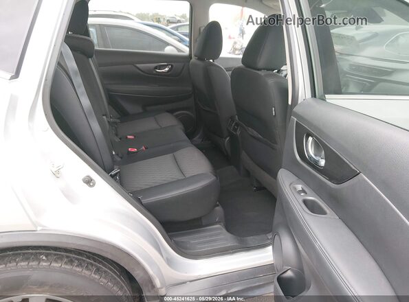 KNMAT2MV2KP520546 2019 NISSAN ROGUE Silver Vista de la etiqueta del VIN