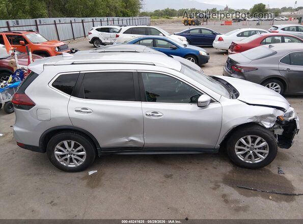 KNMAT2MV2KP520546 2019 NISSAN ROGUE Silver Vista interior trasera