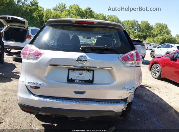 KNMAT2MV3GP658894 2016 NISSAN ROGUE Silver 