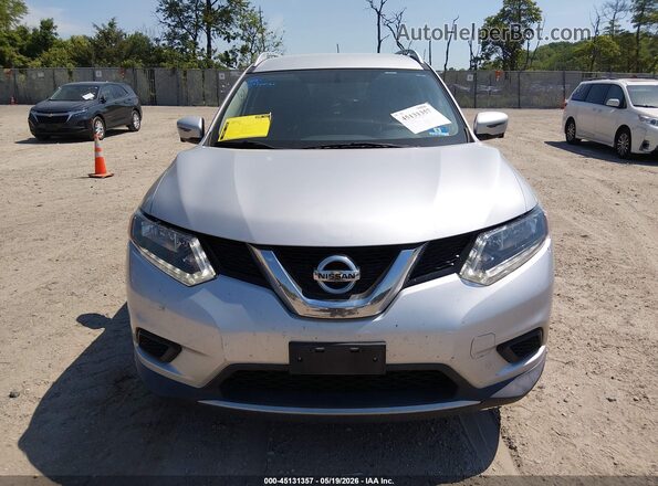 KNMAT2MV3GP709648 2016 NISSAN ROGUE Silver 