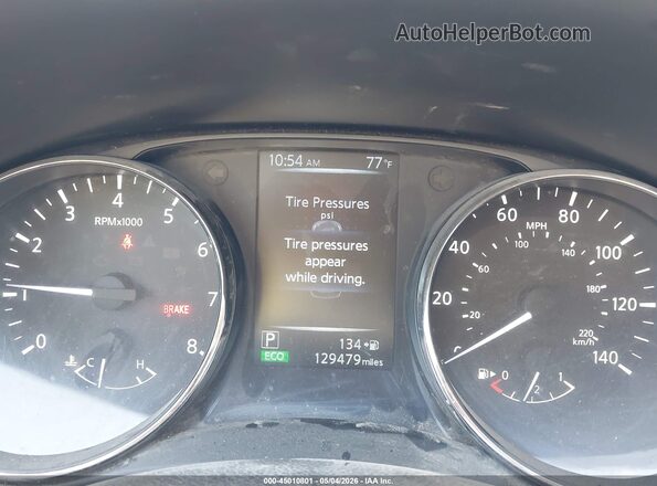 KNMAT2MV3HP603296 2017 NISSAN ROGUE Blue Вид задніх сидінь