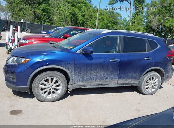 KNMAT2MV3HP603296 2017 NISSAN ROGUE Blue Панорамний вид салону 360°