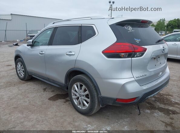 KNMAT2MV3HP613259 2017 NISSAN ROGUE Gray Trasero izquierdo