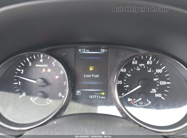 KNMAT2MV3HP613259 2017 NISSAN ROGUE Gray Vista de los asientos traseros
