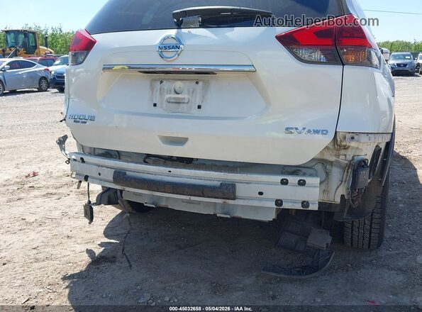 KNMAT2MV3JP612490 2018 NISSAN ROGUE White Դիմացի տեսք