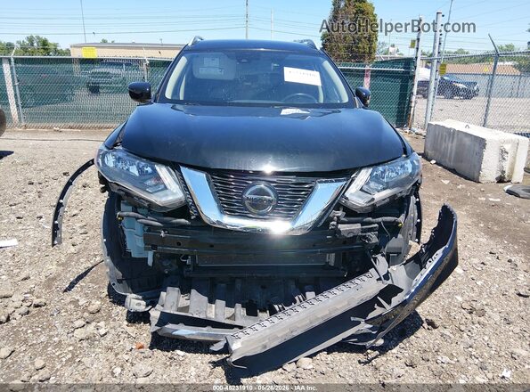 KNMAT2MV3KP558657 2019 NISSAN ROGUE Black უკანა სალონის ხედი