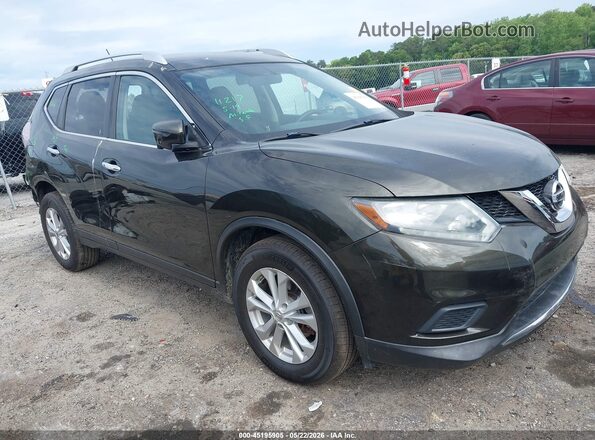 KNMAT2MV4GP646530 2016 NISSAN ROGUE Black 