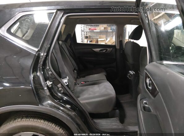 KNMAT2MV4GP676496 2016 NISSAN ROGUE Black VIN կոդի պիտակի տեսք
