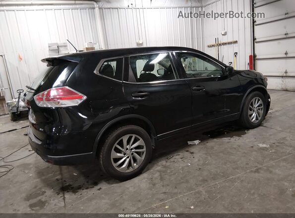 KNMAT2MV4GP676496 2016 NISSAN ROGUE Black Հետևի աջ